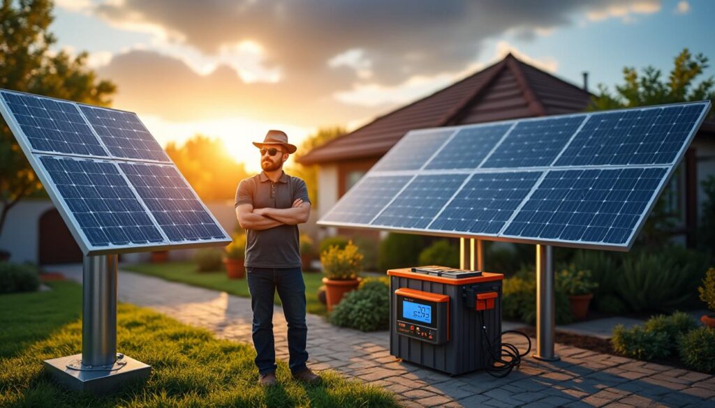 Comment savoir si mon panneau solaire charge ma batterie : conseils d’experts