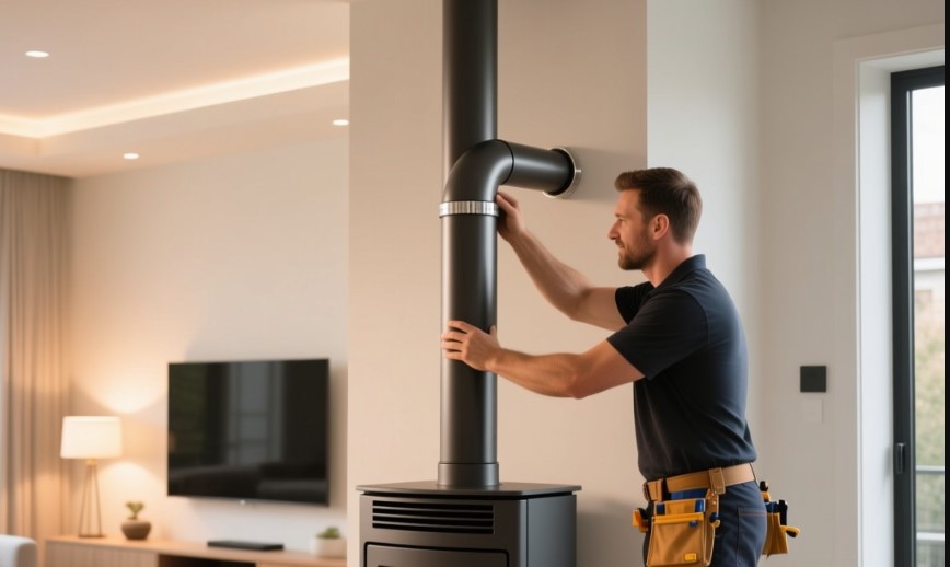 Comment installer soi-même le conduit de son poêle à granulés ?