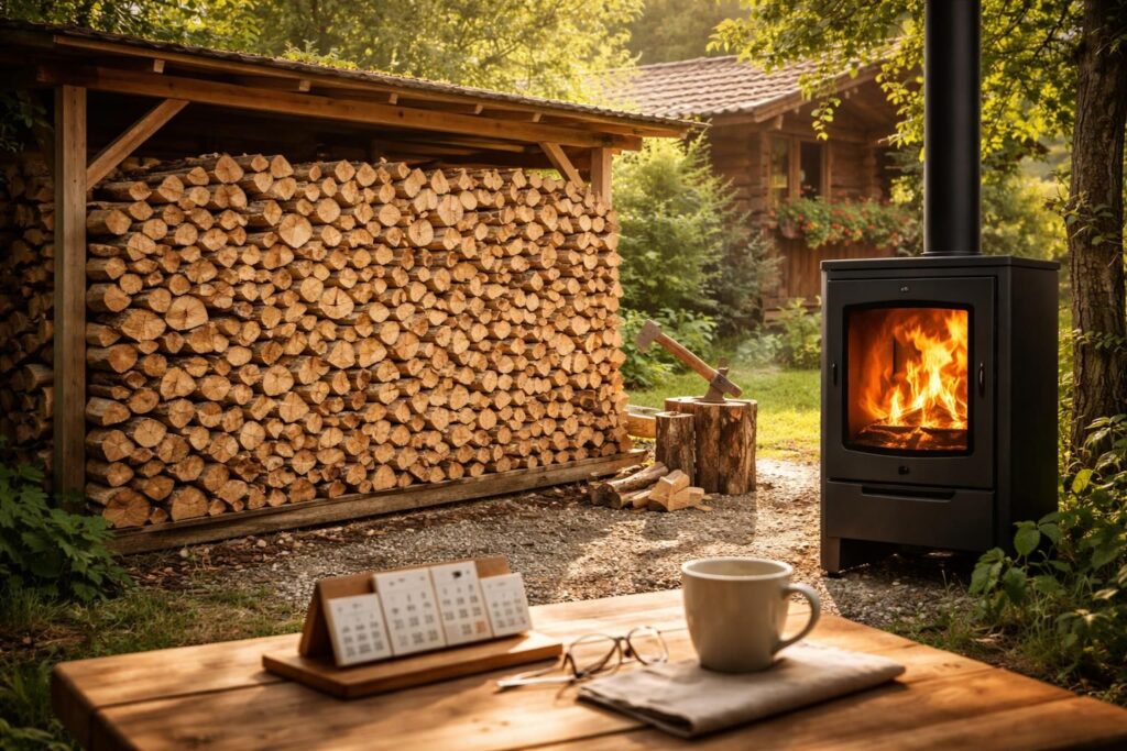 Accédez à notre guide pour savoir combien de temps avec 5 stère de bois cela dure vraiment !