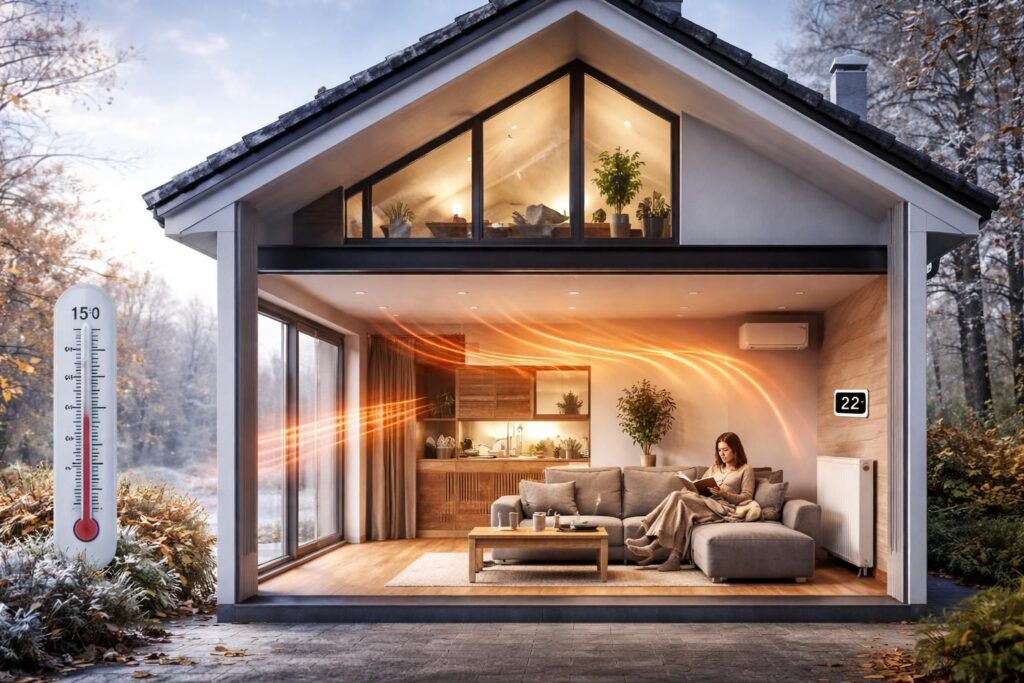 Comprendre à quelle température extérieure allumer le chauffage pour une chaleur uniforme