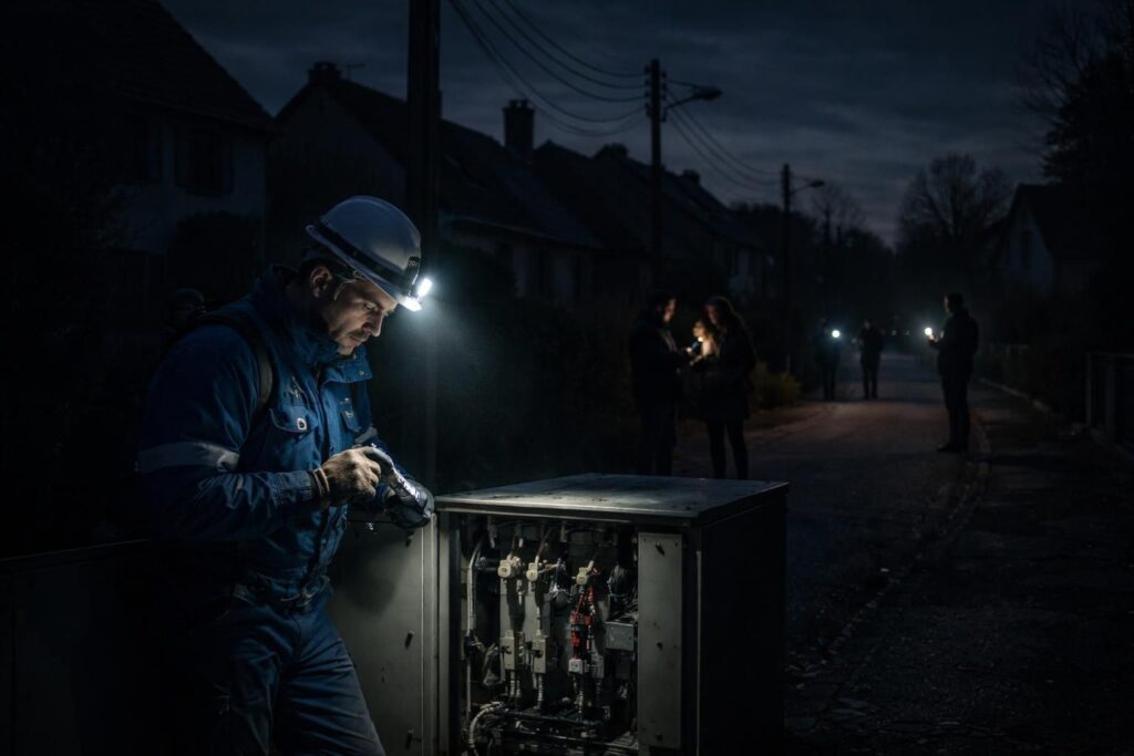 Panne EDF : délais de rétablissement et contacts