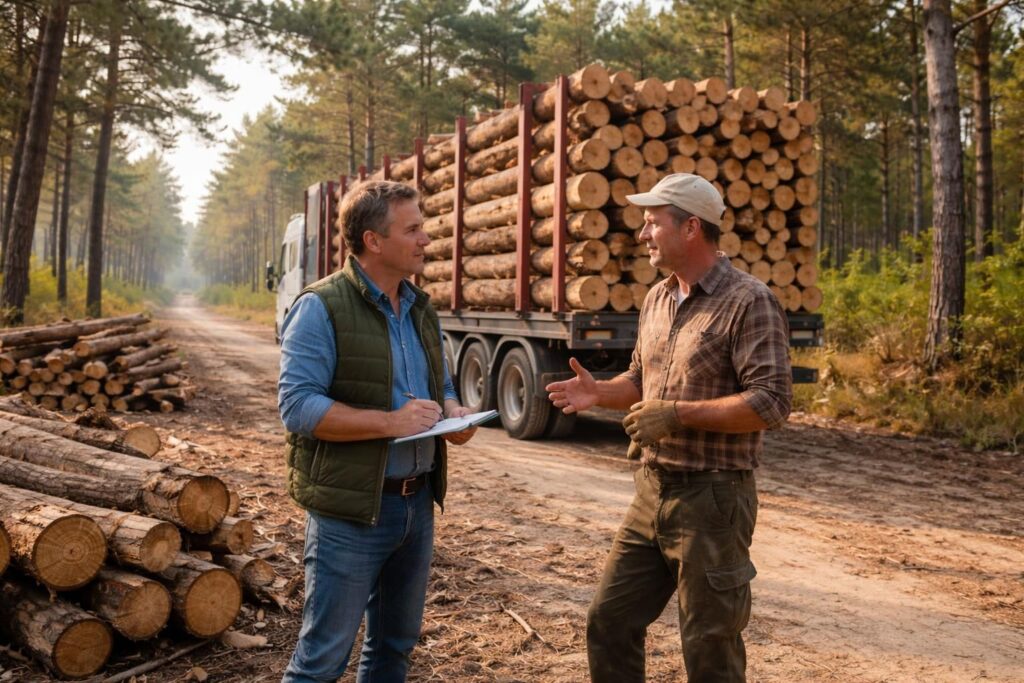 Astuces pour négocier le prix d’un semi-remorque de bois de chauffage en 2m dans les Landes
