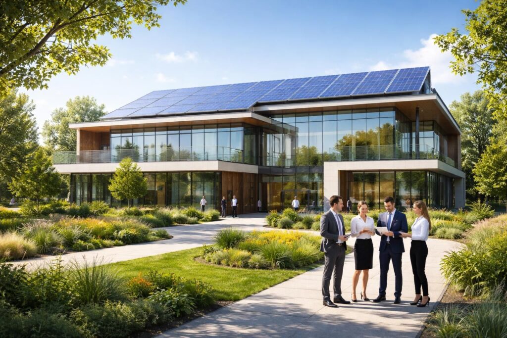 Bâtiment solaire Arkolia : un investissement rentable pour les entreprises écoresponsables