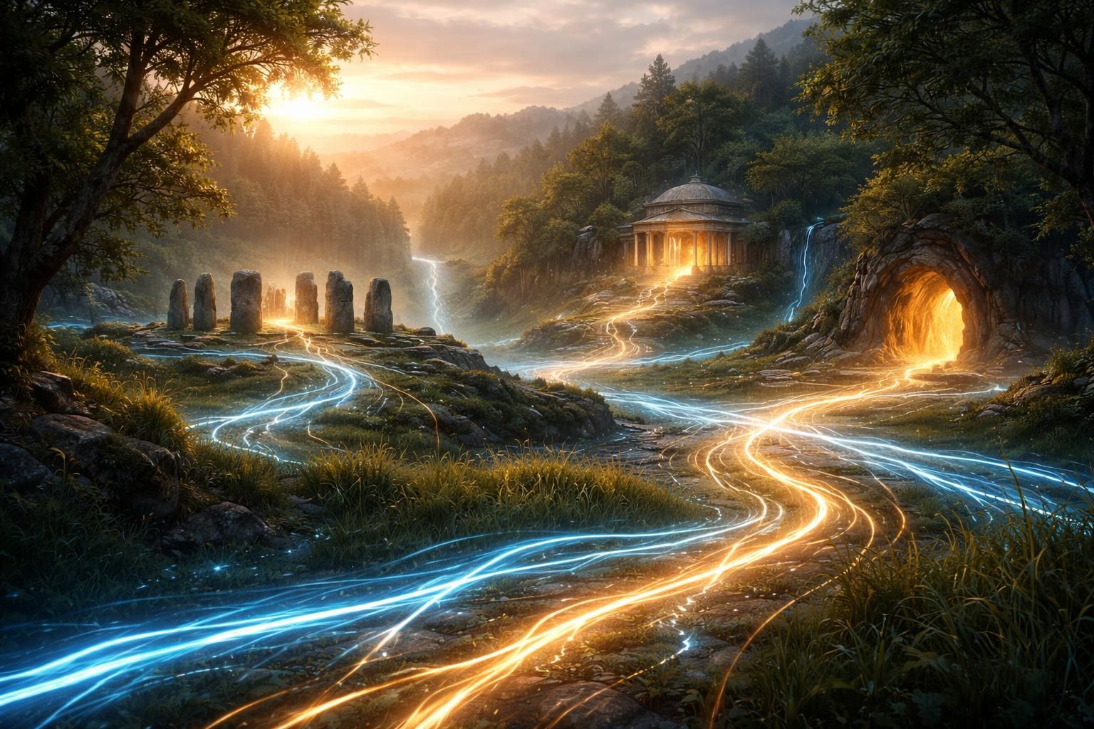 découvrez la relation entre les courants telluriques et les sites sacrés, et comment cette connexion énergétique influence notre patrimoine spirituel et naturel.