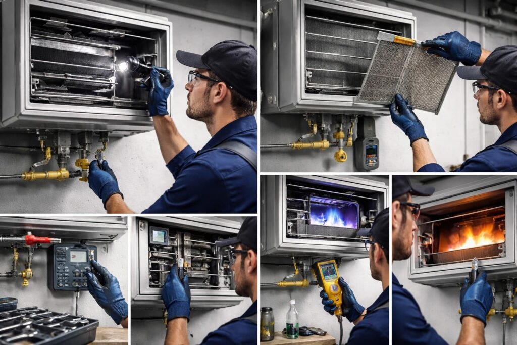 Les étapes essentielles pour réussir l’entretien d’un aérotherme gaz