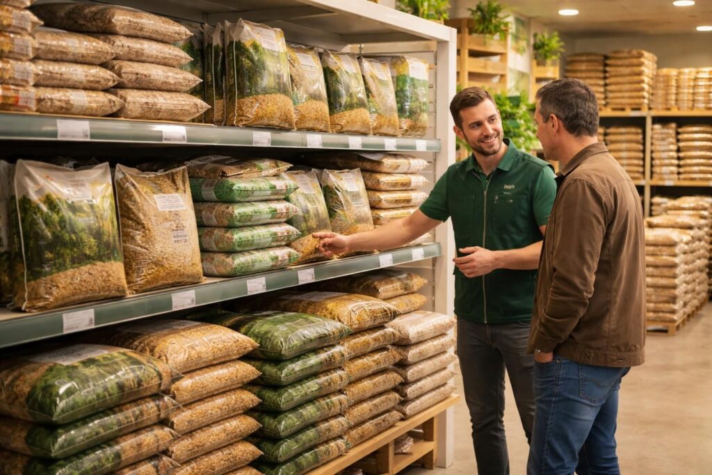 Tout savoir sur les pellets à Gamm Vert : qualité, prix et disponibilité
